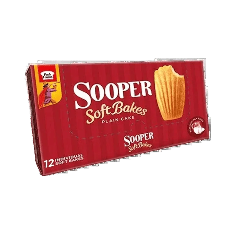 Peek Freans Sooper Soft Bakes Plain Cake - 12 Piece Pack
