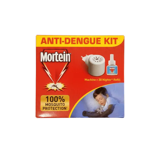 Mortein Anti-Dengue Kit, Machine + 30 Nights Refill, Single Pack