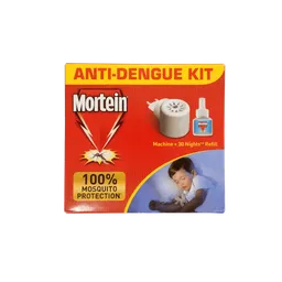 Mortein Anti-Dengue Kit, Machine + 30 Nights Refill, Single Pack