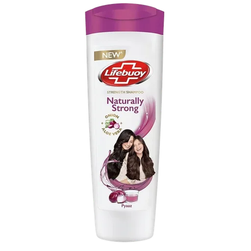 Lifebuoy Naturally Strong Onion + Aloe Vera Strength Shampoo, 370ml