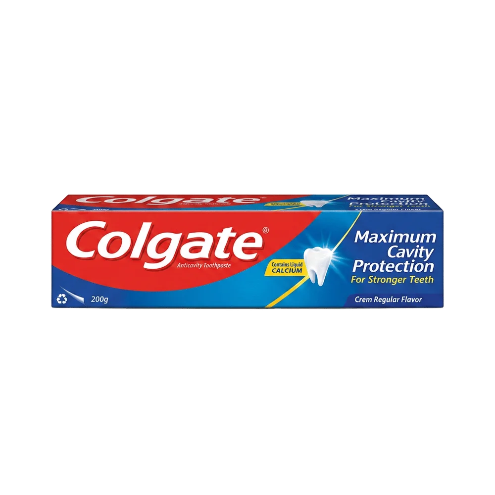 Colgate Maximum Cavity Protection Toothpaste, Great Regular Flavour, 200g