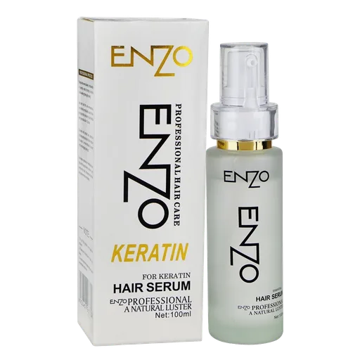 Enzo Keratin Hair Serum, For Frizzy Softness, 100ml