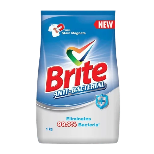 Brite Anti-Bacterial Detergent Powder 1 KG