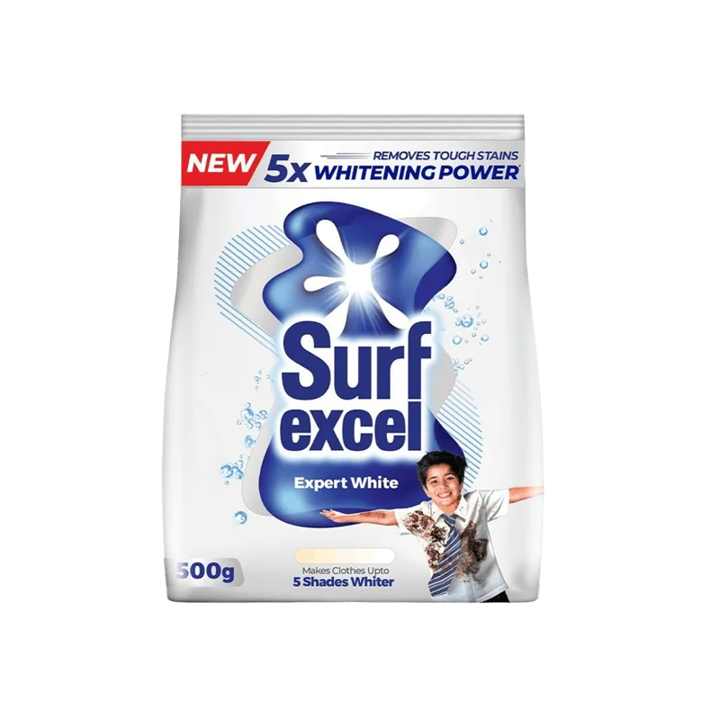 Surf Excel Expert White Washing Powder - 500gm