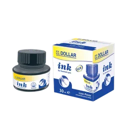 Dollar Fountain Pen Blue Ink, 30ml