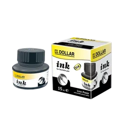 Dollar Fountain Pen Black Ink, 30ml