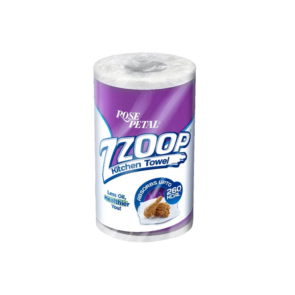 Rose Petal Zzoop Kitchen Towel Roll