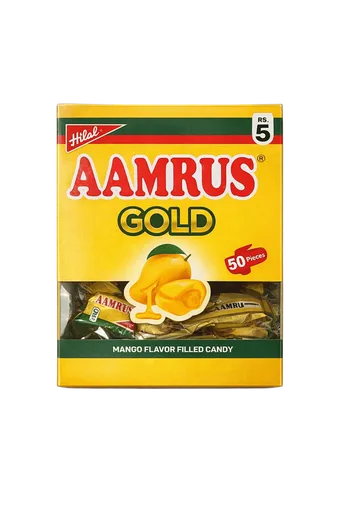 Hilal Candeez Aamrus Gold ( 50 Pieces )