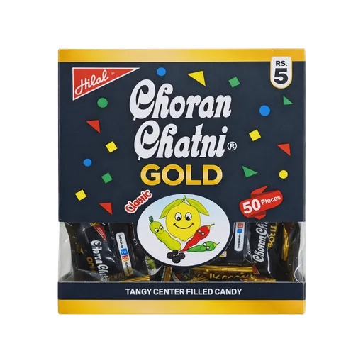 Hilal Candeez Choran Chatni Gold ( 50 Pieces )