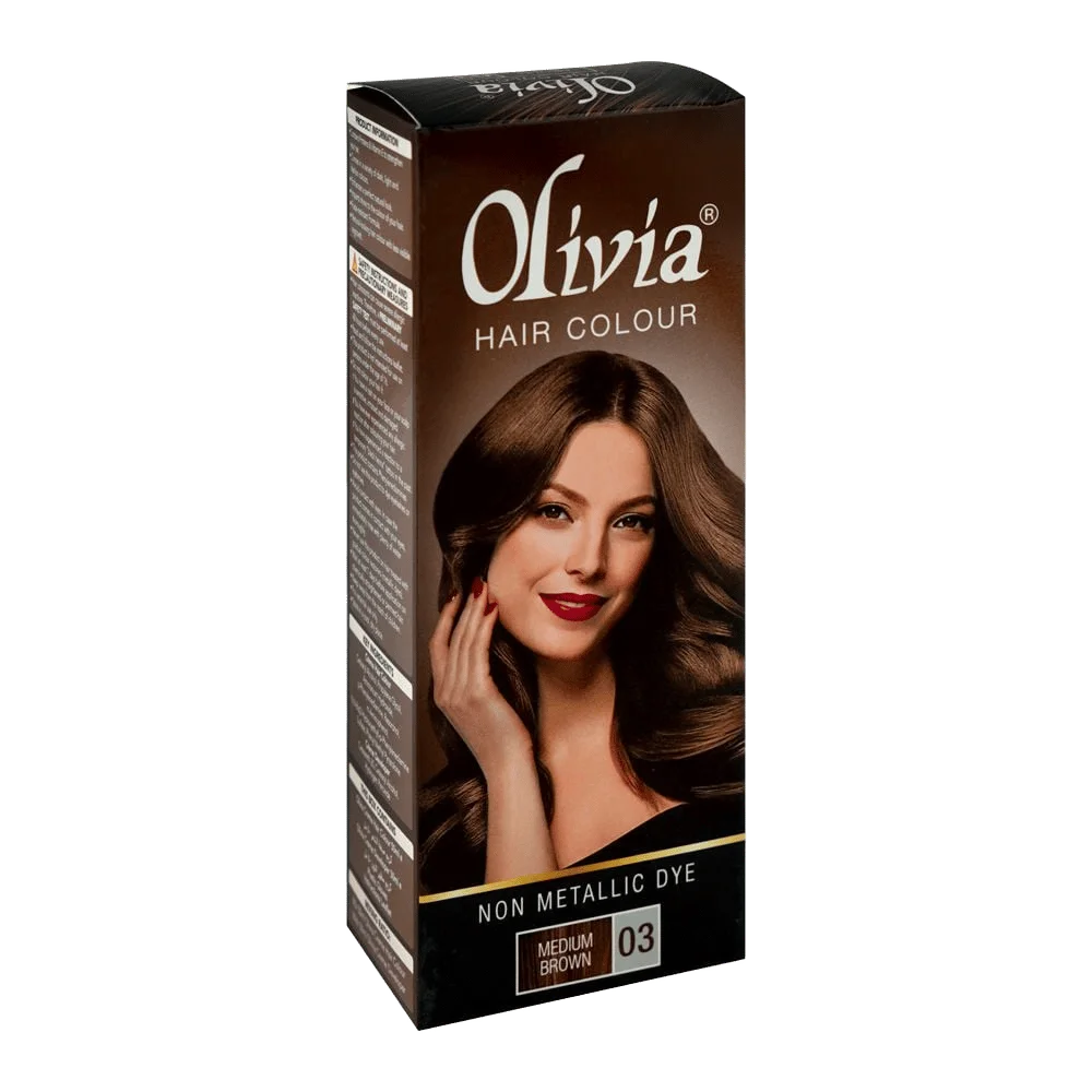 Olivia Hair Colour | 03 Medium Brown - 1 Piece