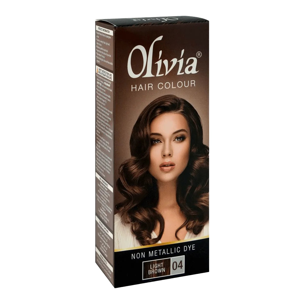 Olivia Hair Colour | 04 Light Brown - 1 Piece