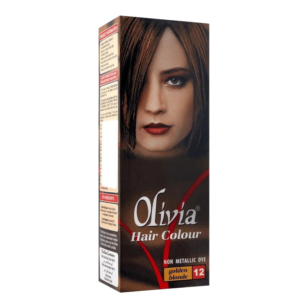 Olivia Hair Colour, 12 Golden Blonde