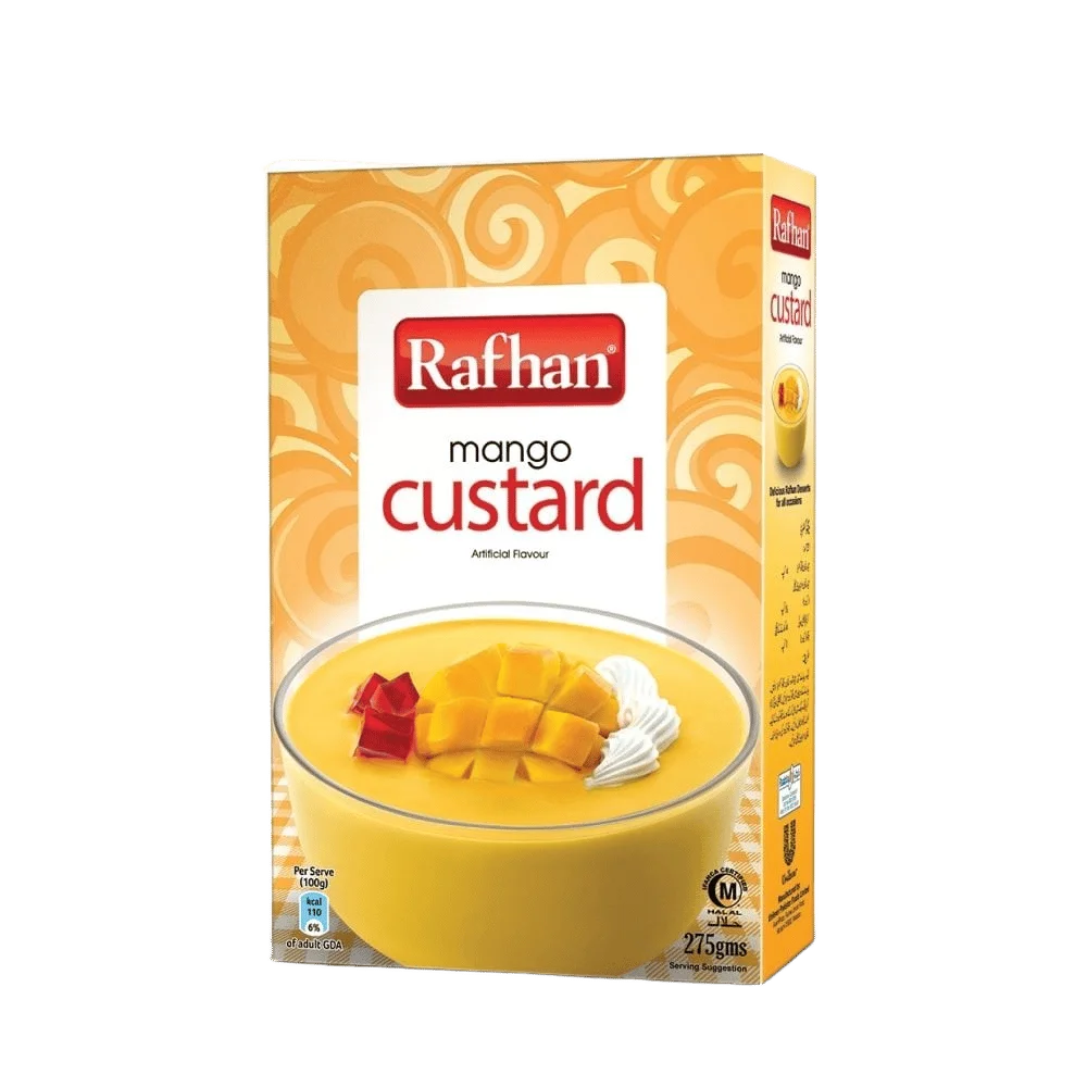 Rafhan Mango Custard 275g