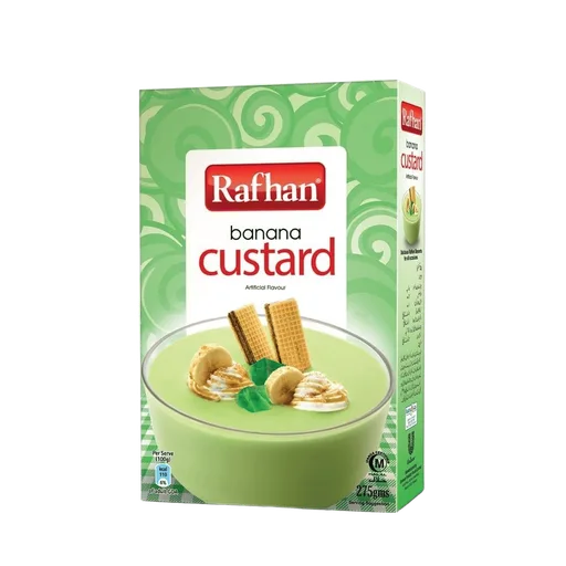 Rafhan Banana Custard, 275g