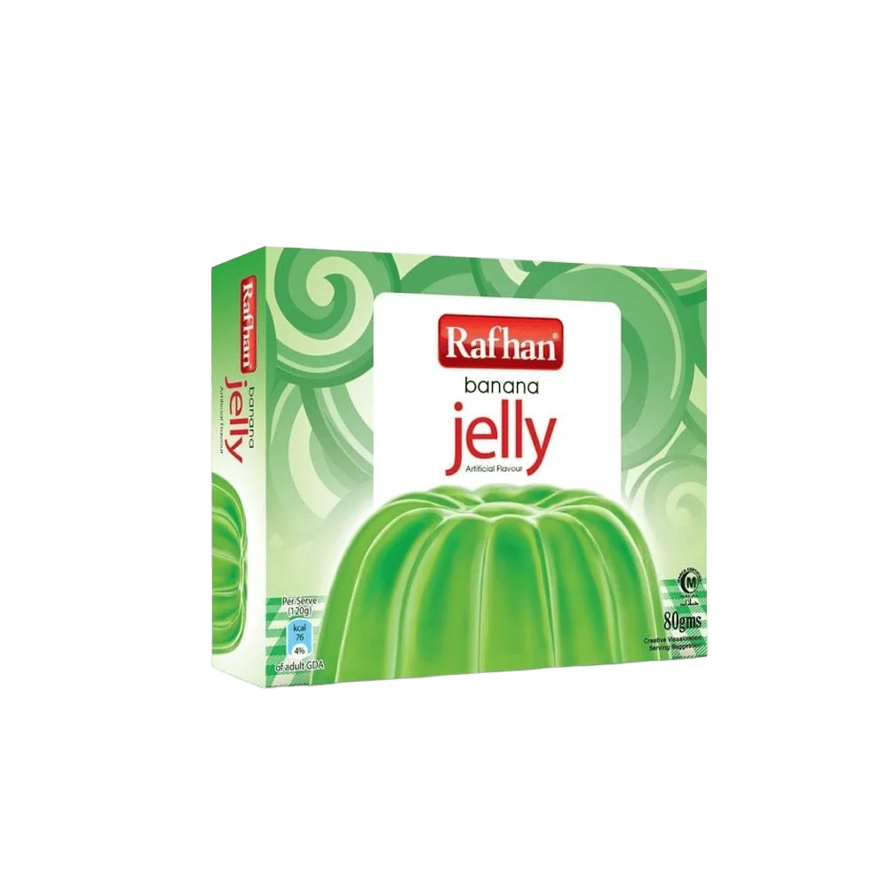 Rafhan Banana Jelly Powder 80g