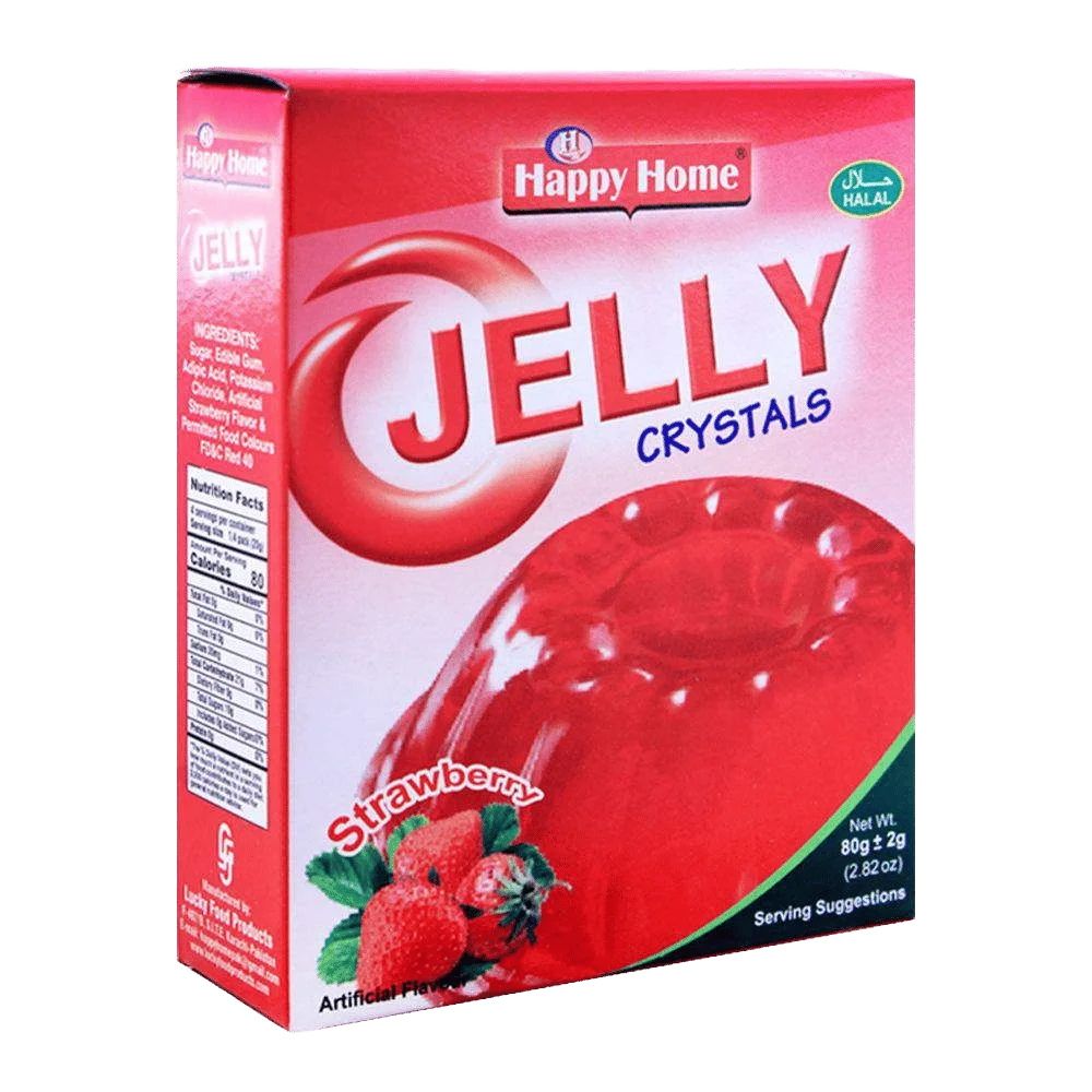 Happy Home Strawberry Jelly 55g
