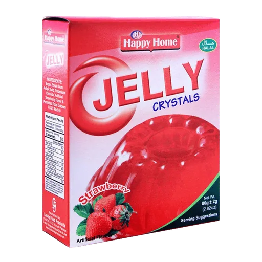 Happy Home Strawberry Jelly 55g