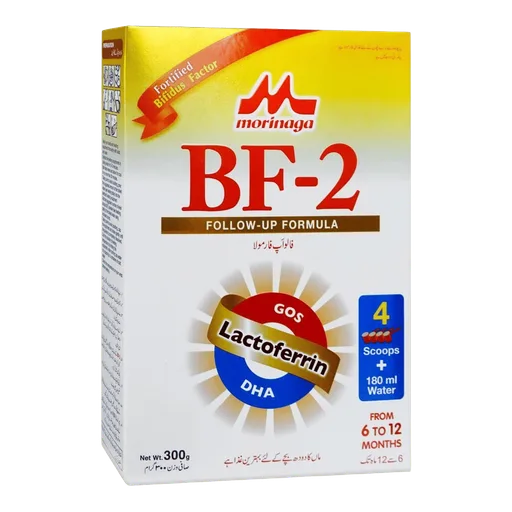 Morinaga BF-2 Follow-Up Formula, For 6 To 12 Months, Box 300g