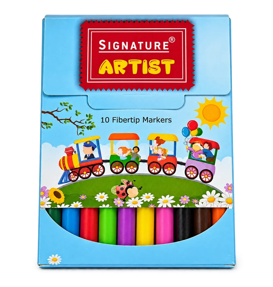 Signature Artist 10 Fiber-Tip Markers
