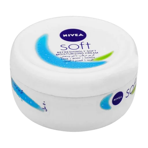 Nivea Soft Refreshingly Soft Moisturizing Cream, For Face/Body/Hands, 100ml