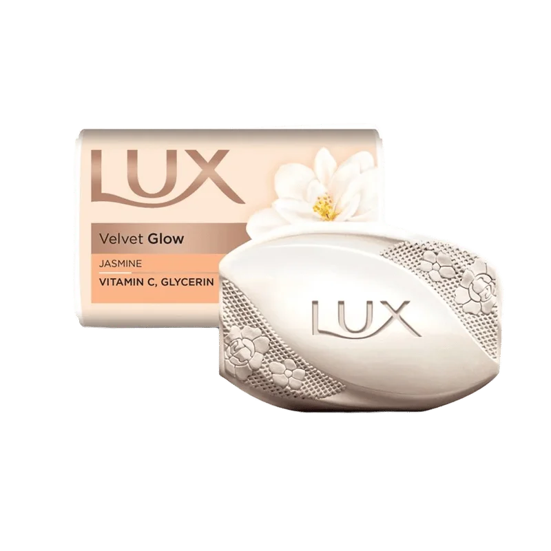 Lux Velvet Glow Jasmine White Soap, 128g