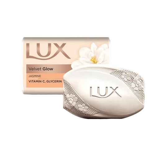 Lux Velvet Glow Jasmine White Soap, 128g