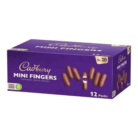 Cadbury Mini Fingers 12 Pcs