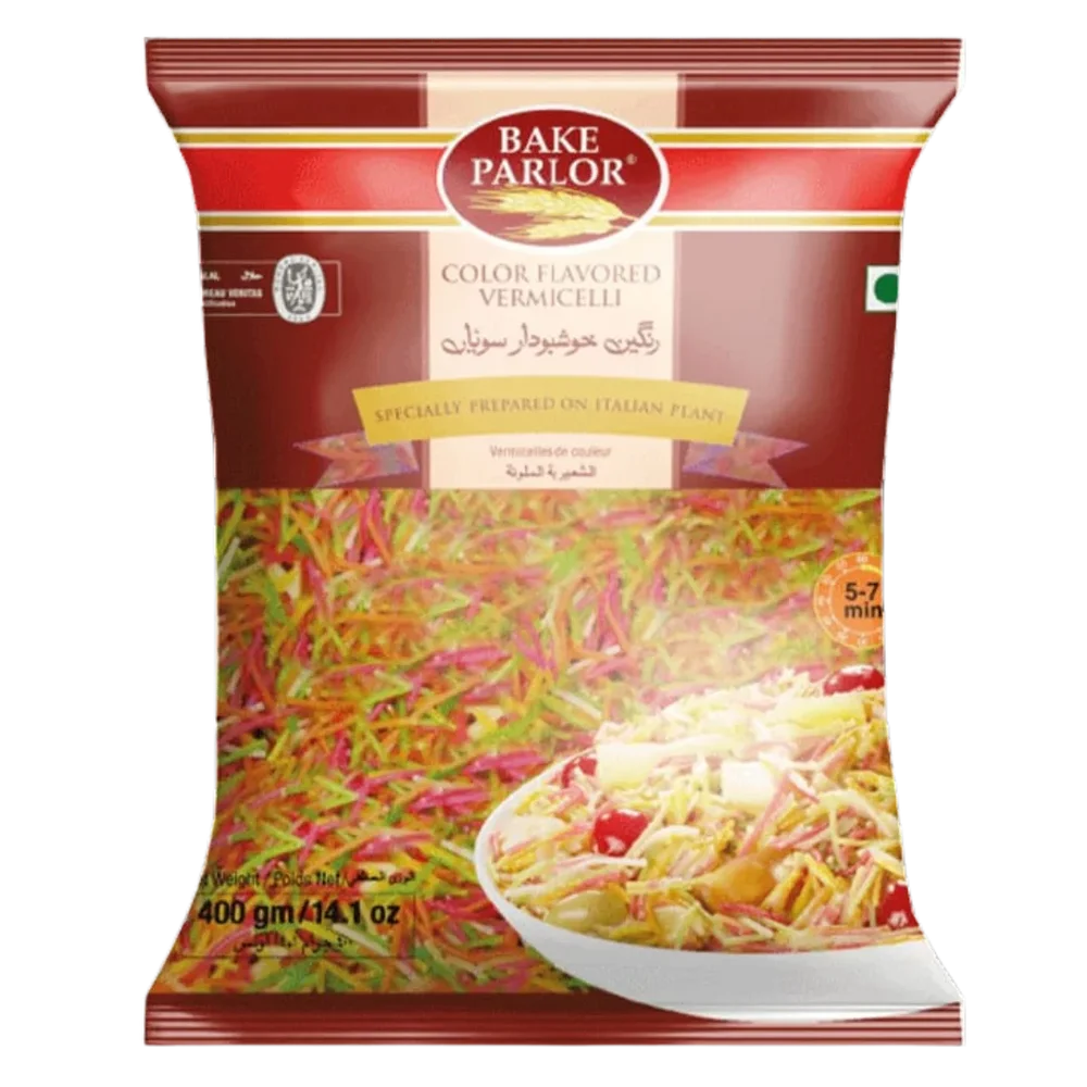 Bake Palor Color Flavored Vermicilli 400gm