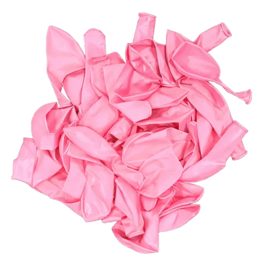 25 Metallic Pink Balloons