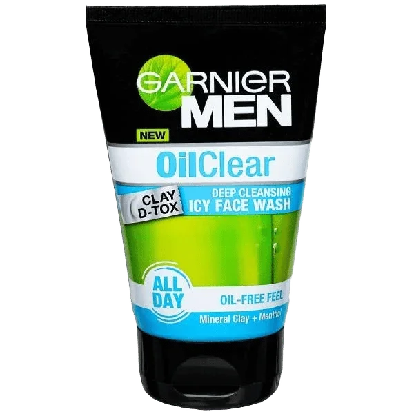 Garnier Men Oil Clear Deep Cleansing Face Wash, 100gm