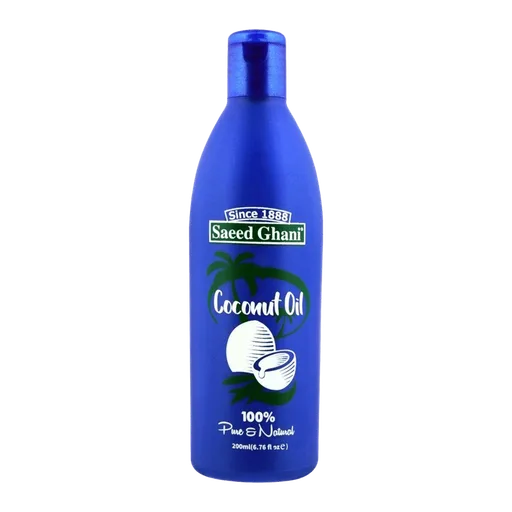 Saeed Ghani 100% Pure & Natural Coconut Oil, 200ml