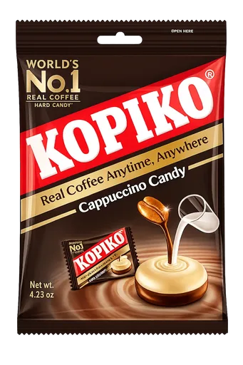 Kopiko Cappuccino Coffee Candy 140g