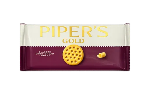 Pipers Gold Classic Shortbread Cookies, 46g