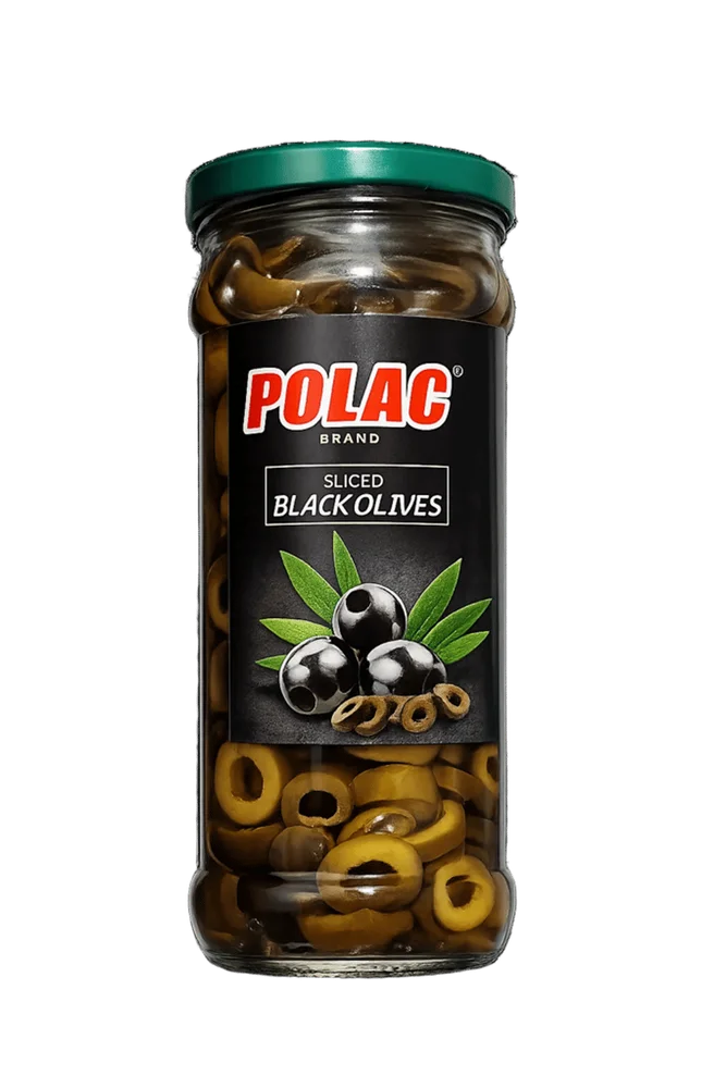 Polac Black Olives 370g