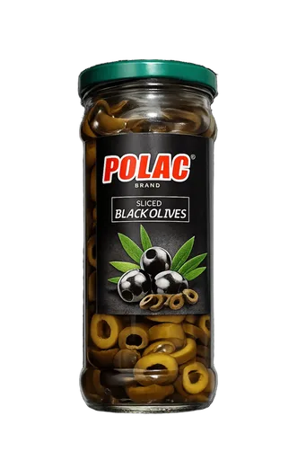 Polac Black Olives 370g