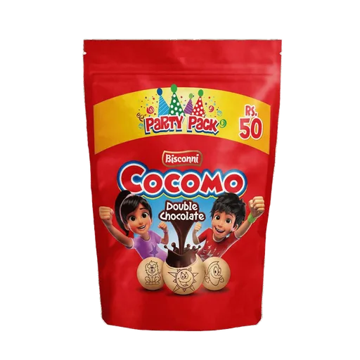 Bisconni Cocomo Chocolate Biscuit Pouch Rs 50