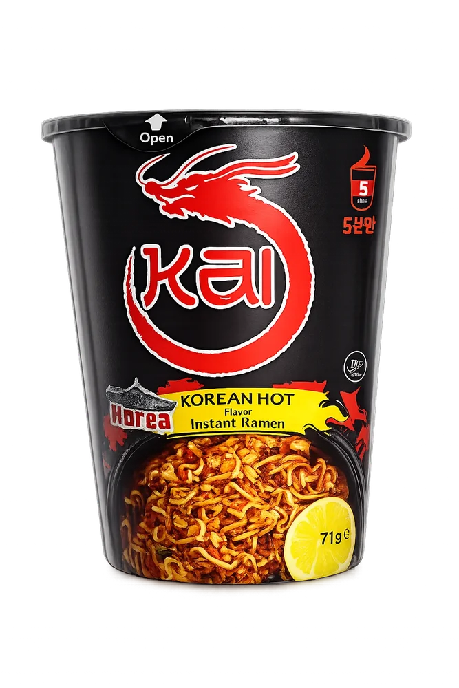 KAI Korean Hot Noodle Ramen Cup 71gm