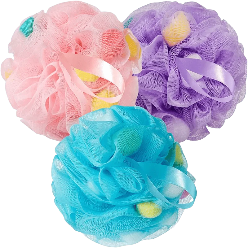 1 piece, Bath sponge/Soft Loofah (Random color)