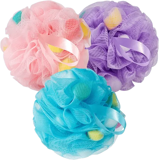 1 piece, Bath sponge/Soft Loofah (Random color)