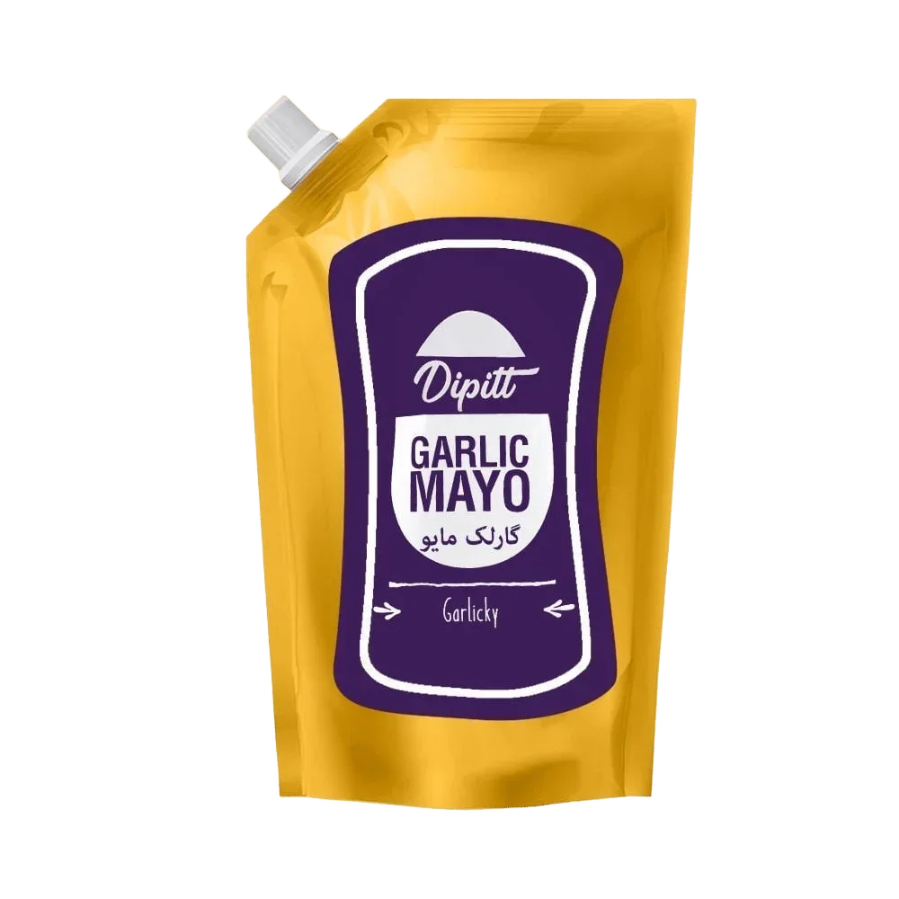 Dipitt Garlic Mayonnaise, Pouch, 800g