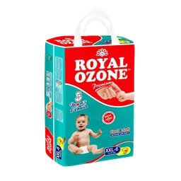 Size 6 XXL Royal Ozone Premium Baby Diaper (16-25Kg) 50Pcs