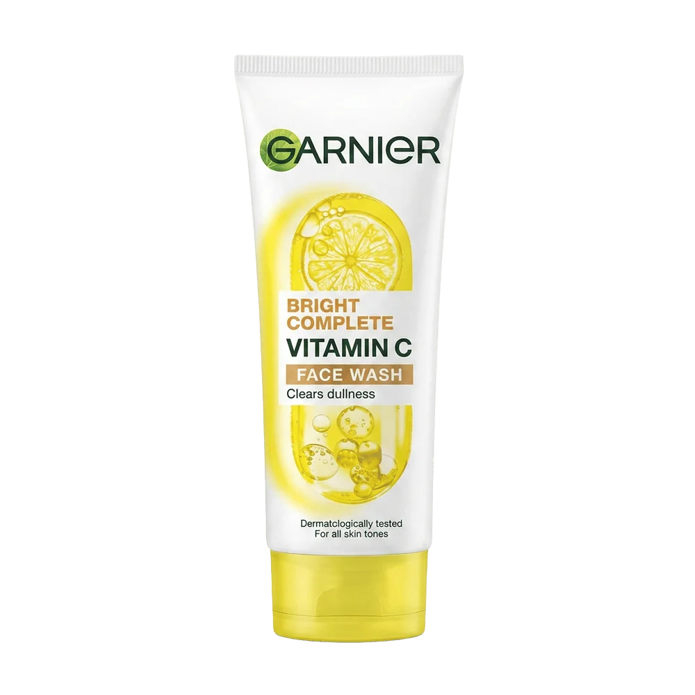 Garnier Vitamin C Skin Active Bright Complete Facewash 100ml