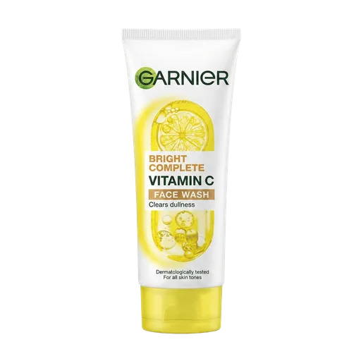 Garnier Vitamin C Skin Active Bright Complete Facewash 100ml