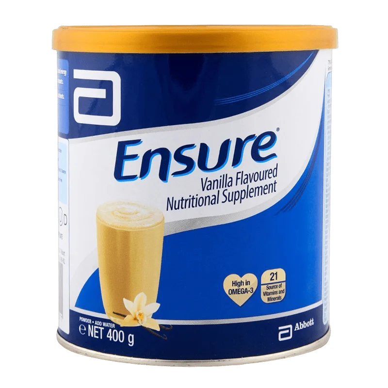 Ensure Nutritional Supplement Powder, Vanilla Flavor, 400g