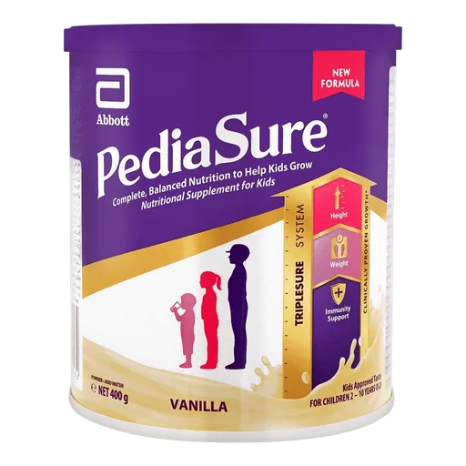 PediaSure Triplesure System, Vanilla Flavour, 400g