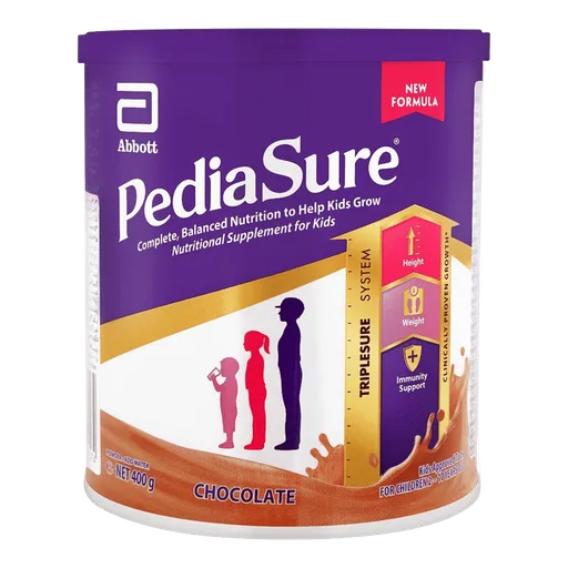 PediaSure Triplesure System, Chocolate Flavour, 400g