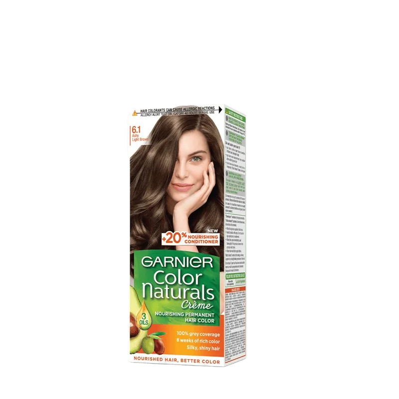 Garnier Color Natural Hair Color 6.1 Ashy Light Brown