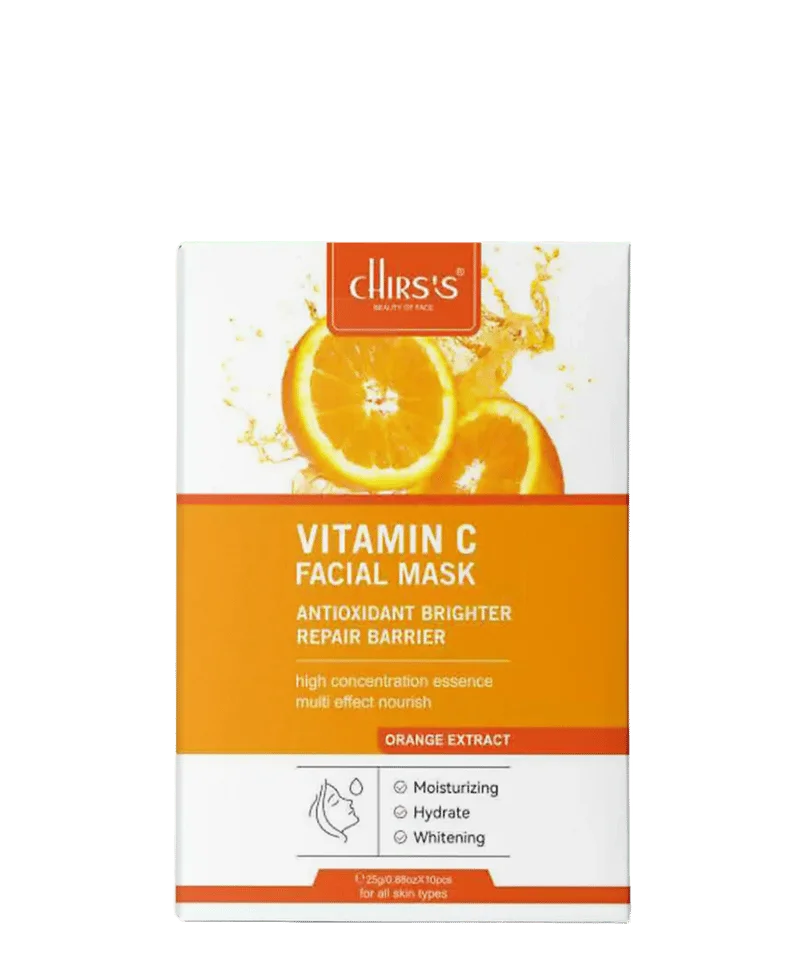 CHIRS'S Orange Vitamin-C Facial Sheet Mask 25ml