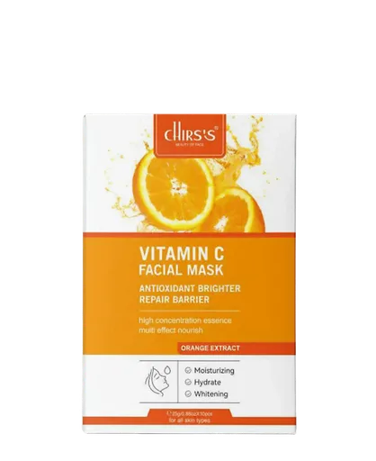 CHIRS'S Orange Vitamin-C Facial Sheet Mask 25ml