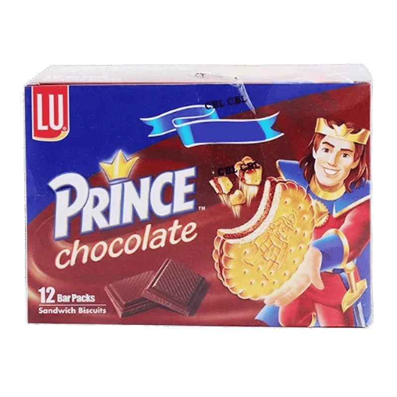 LU Prince Chocolate Biscuit Bar Pack 12Pcs